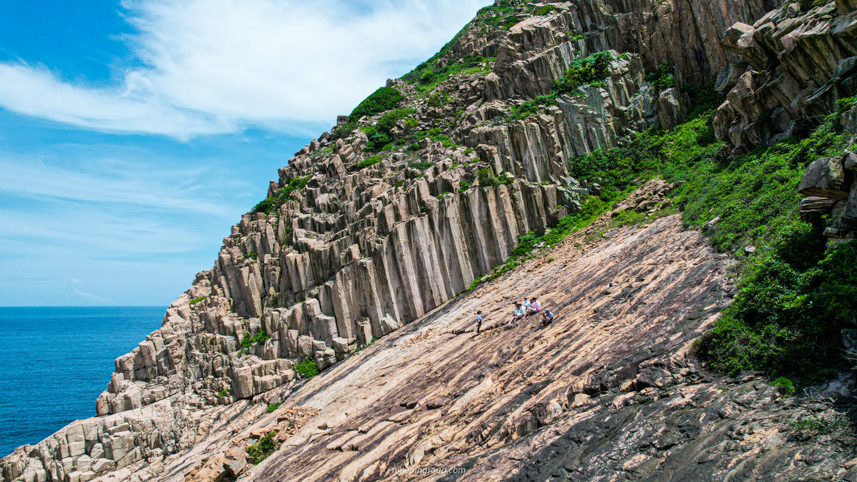 Hexagonal Rocks Hk World's Largest Hexagonal Volcanic Rock Columns – Hong Kong Ninepin ...